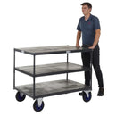 Apollo uk table top shelf trucks - timber shelves