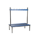 Aqua duo benches - laminate seats & saa hooks