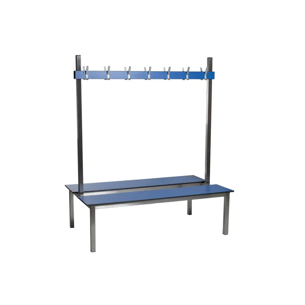 Aqua duo benches - laminate seats & saa hooks