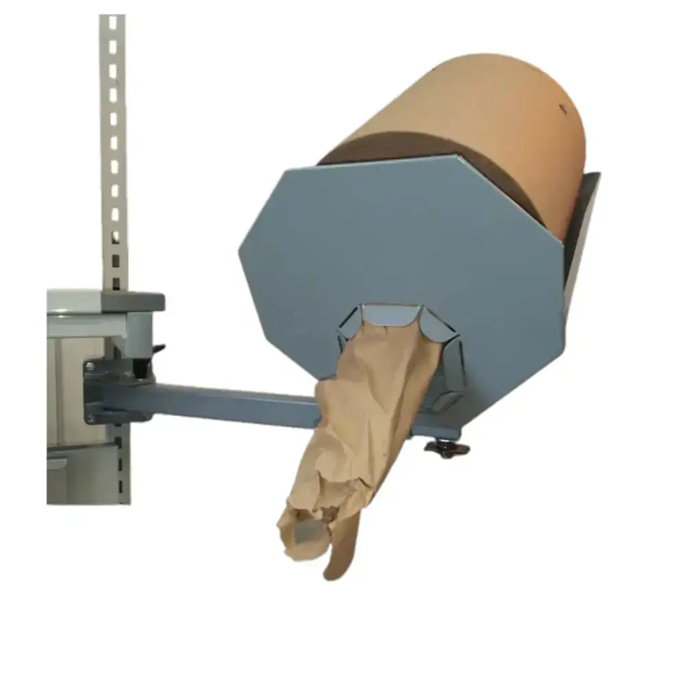 Packaging Paper Roll Dispenser Bench Mounted With Clamp with paper
