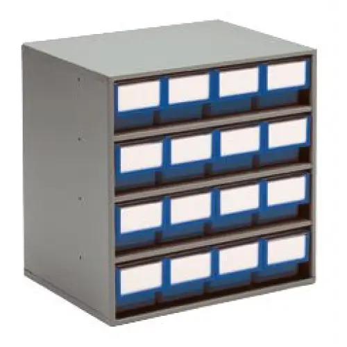 Bin Cabinets Get Me Packaging 16 395 x 400 x 300 Blue