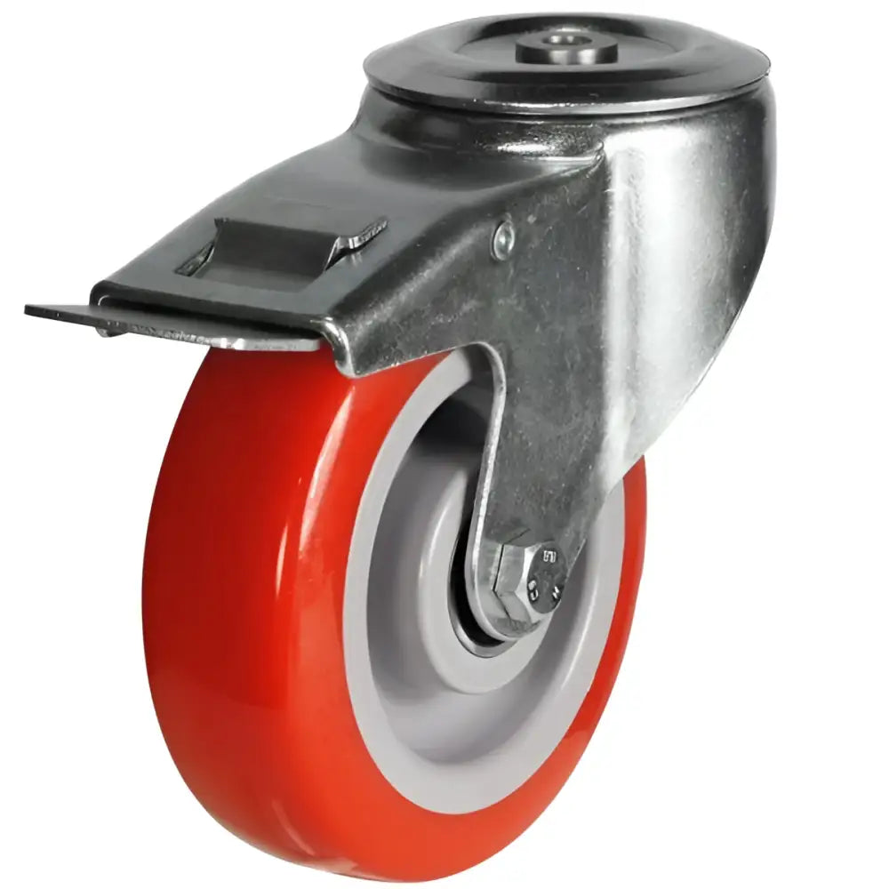 Bolt hole medium duty castors