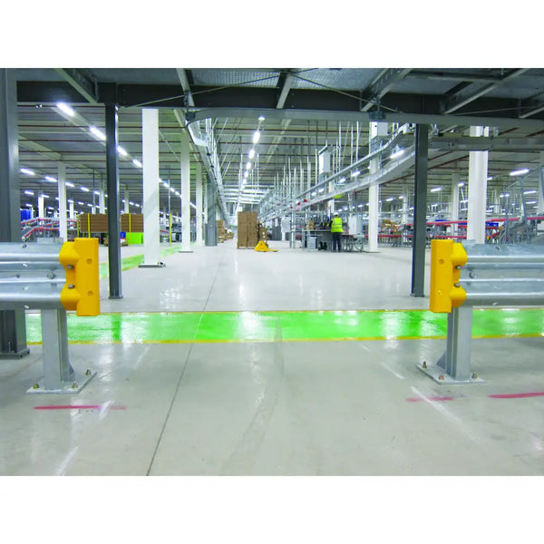 Brandsafe armco pedestrian safety end