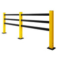 Brandsafe pedestrian barriers