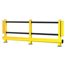 Brandsafe pedestrian bumper barriers