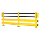 Brandsafe pedestrian bumper barriers