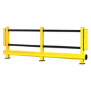 Brandsafe pedestrian bumper barriers