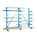 Cantilever racking - parallel arms