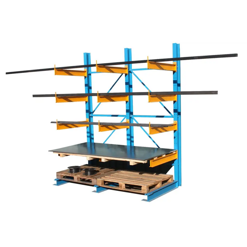 Cantilever Racking Get Me Packaging Starter Bay 12 Arms & 3 Uprights (1000mm Long Arms)