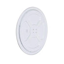 Circular traffic mirrors with reflective edges