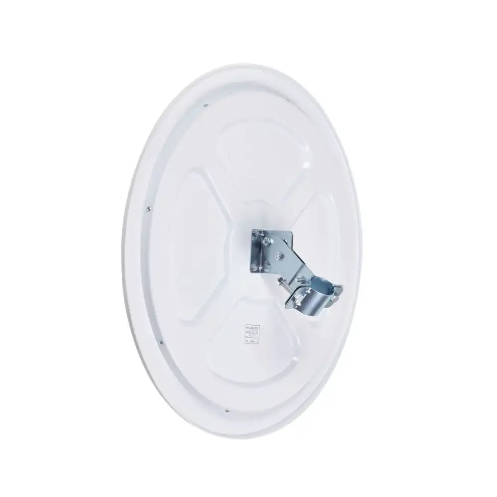 Circular traffic mirrors with reflective edges