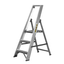 Climb-it aluminium platform stepladders