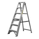 Climb-it aluminium swingback stepladders