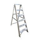 Climb-it aluminium swingback stepladders