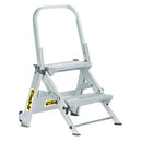 Climb-it easy slope aluminium folding leader steps