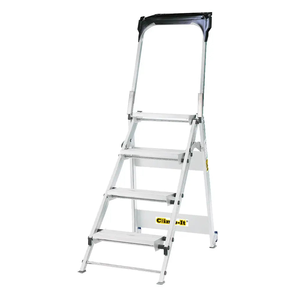 Climb-it easy slope aluminium folding leader steps