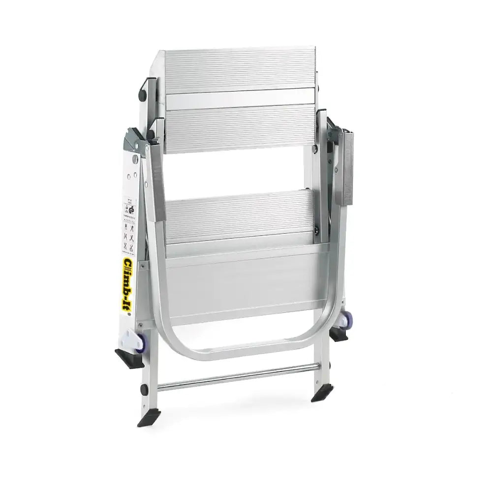 Climb-it easy slope aluminium folding leader steps