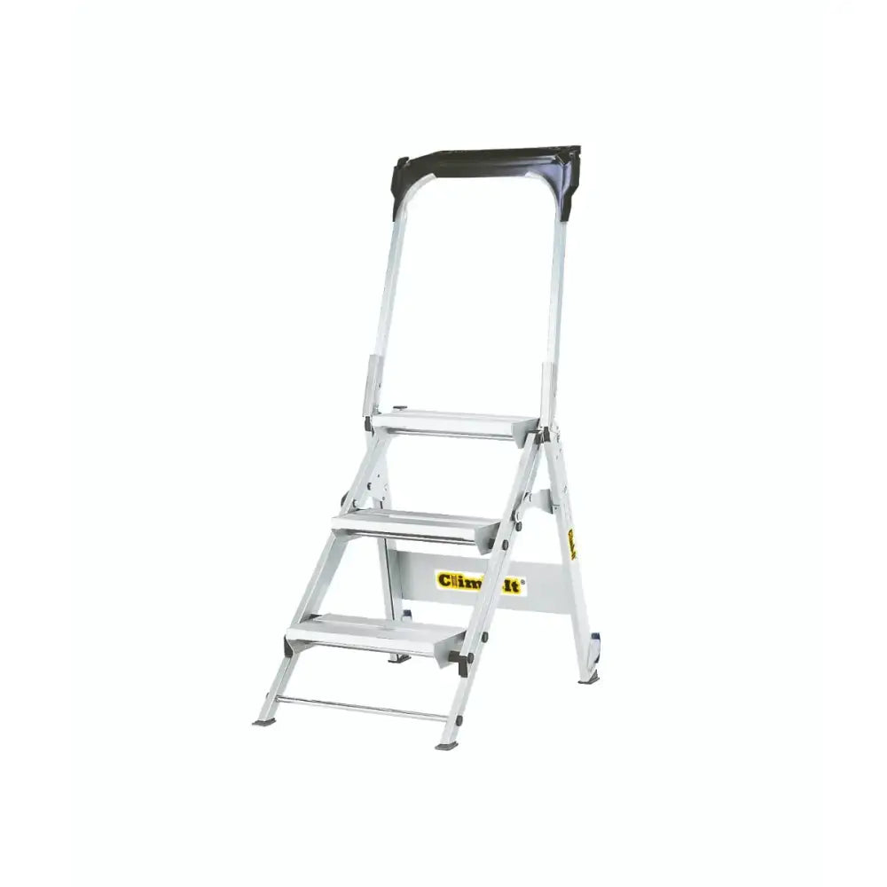 Climb-it easy slope aluminium folding leader steps