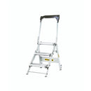 Climb-it easy slope aluminium folding leader steps