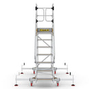 Climb-it extra large platform safety steps with adjustable stabilisers