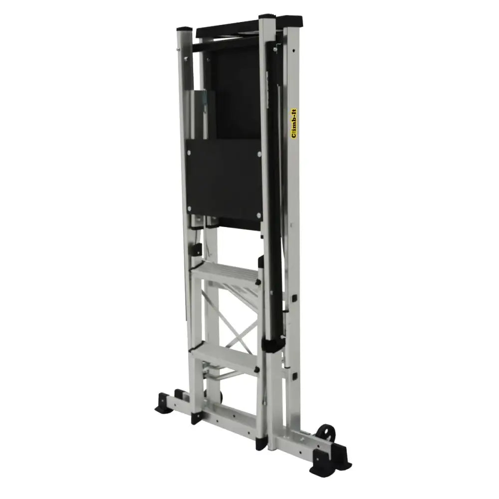 Climb-it folding work platforms