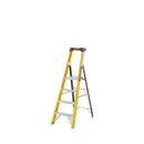 Climb-it glass fibre platform stepladders