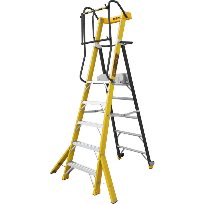 Climb-it glass fibre podium steps