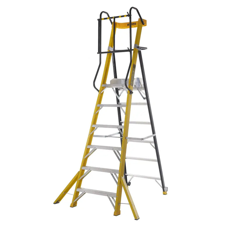 Climb-it glass fibre podium steps