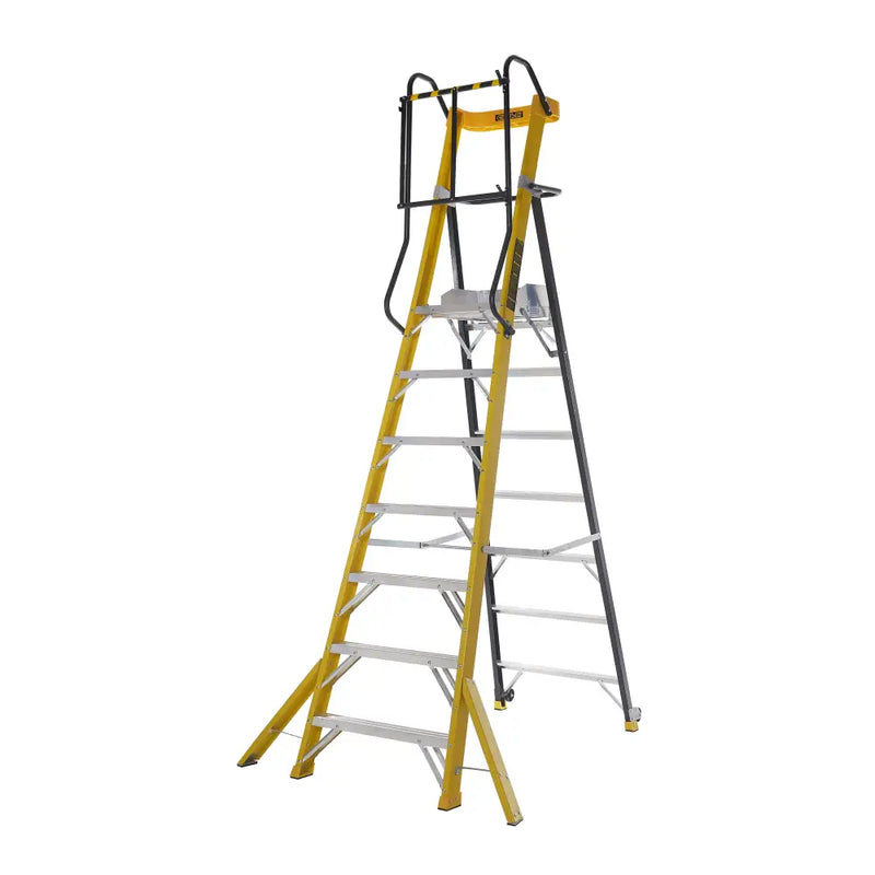 Climb-it glass fibre podium steps
