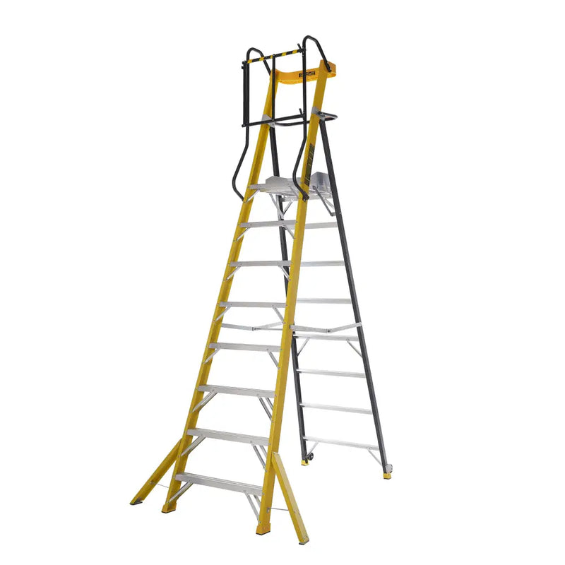 Climb-it glass fibre podium steps