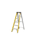 Climb-it glass fibre swingback stepladders