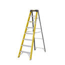 Climb-it glass fibre swingback stepladders