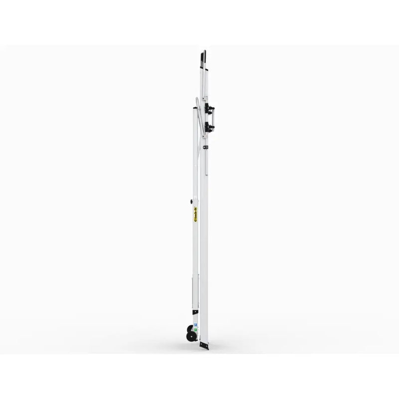 Climb-it large platform folding steps with safety gates
