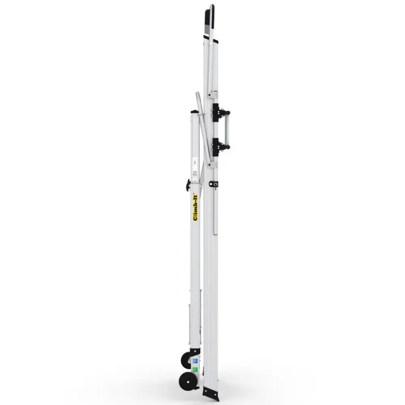 Climb-it large platform folding steps with safety gates