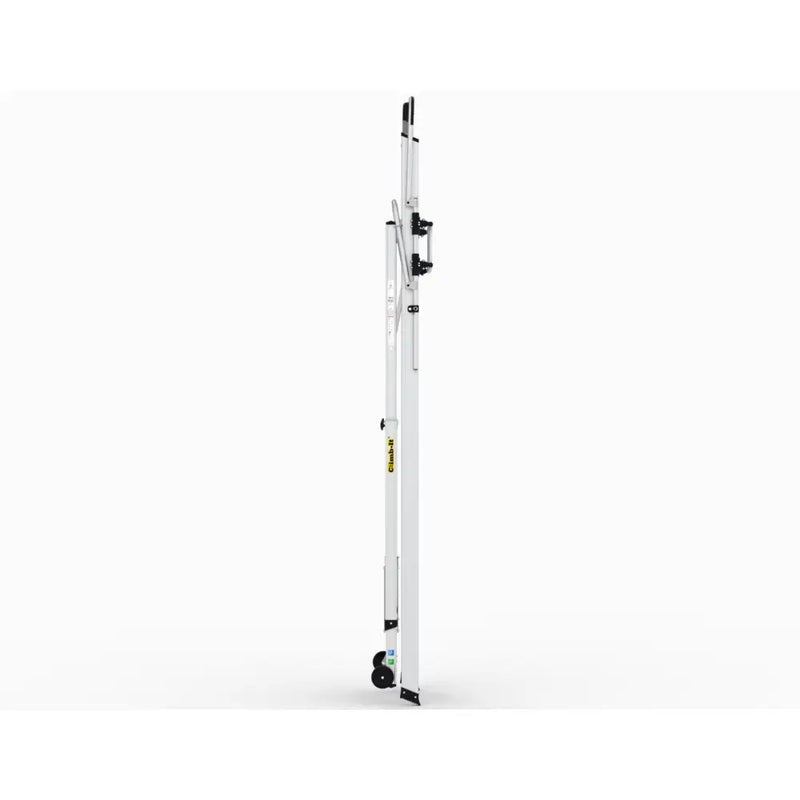 Climb-it large platform folding steps with safety gates