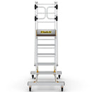 Climb-it mobile steps with safety gate