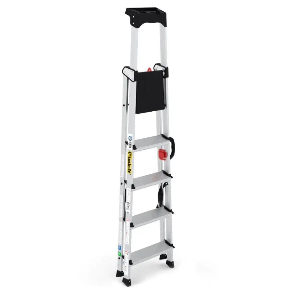 Climb-it professional stepladders with carry handle