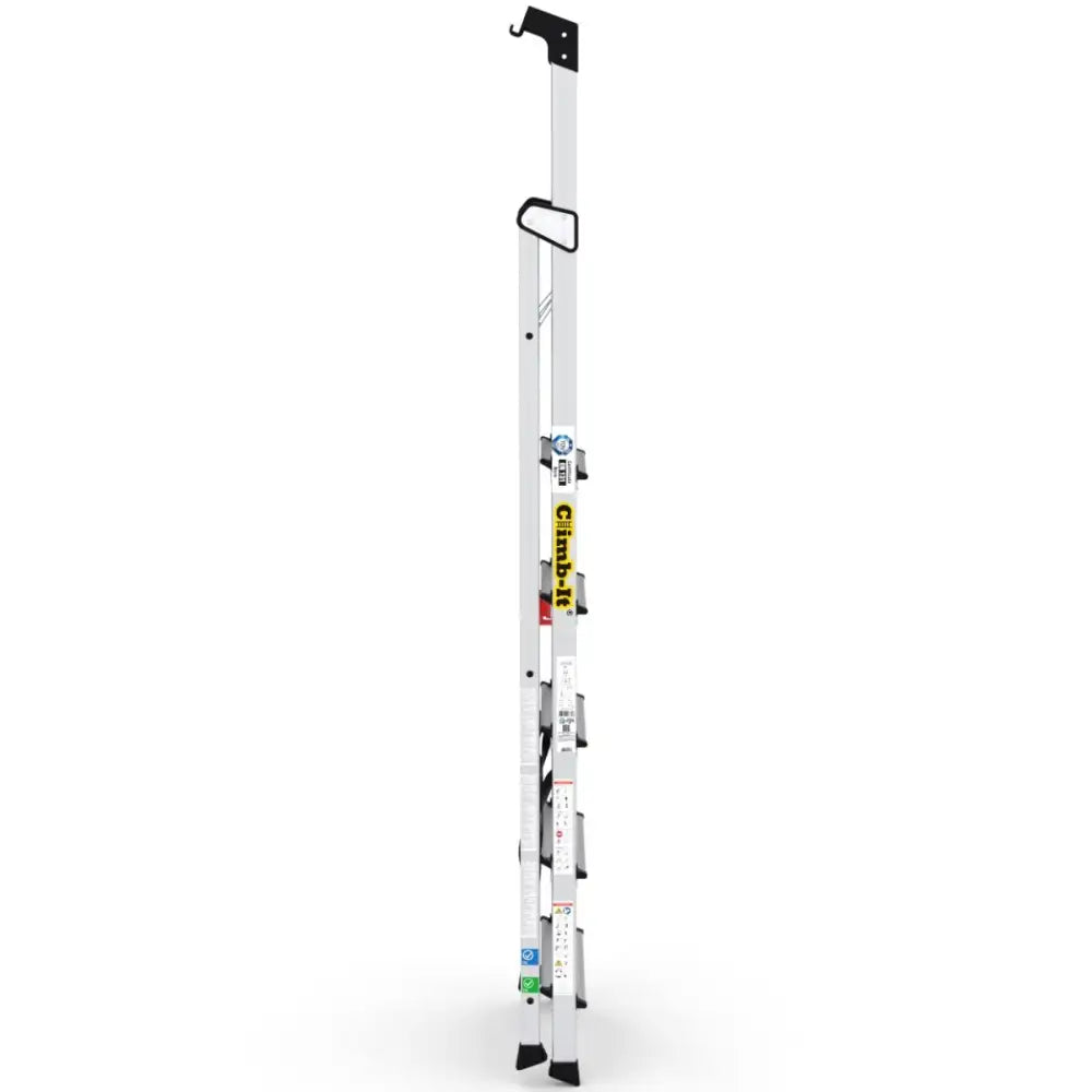 Climb-it professional stepladders with carry handle