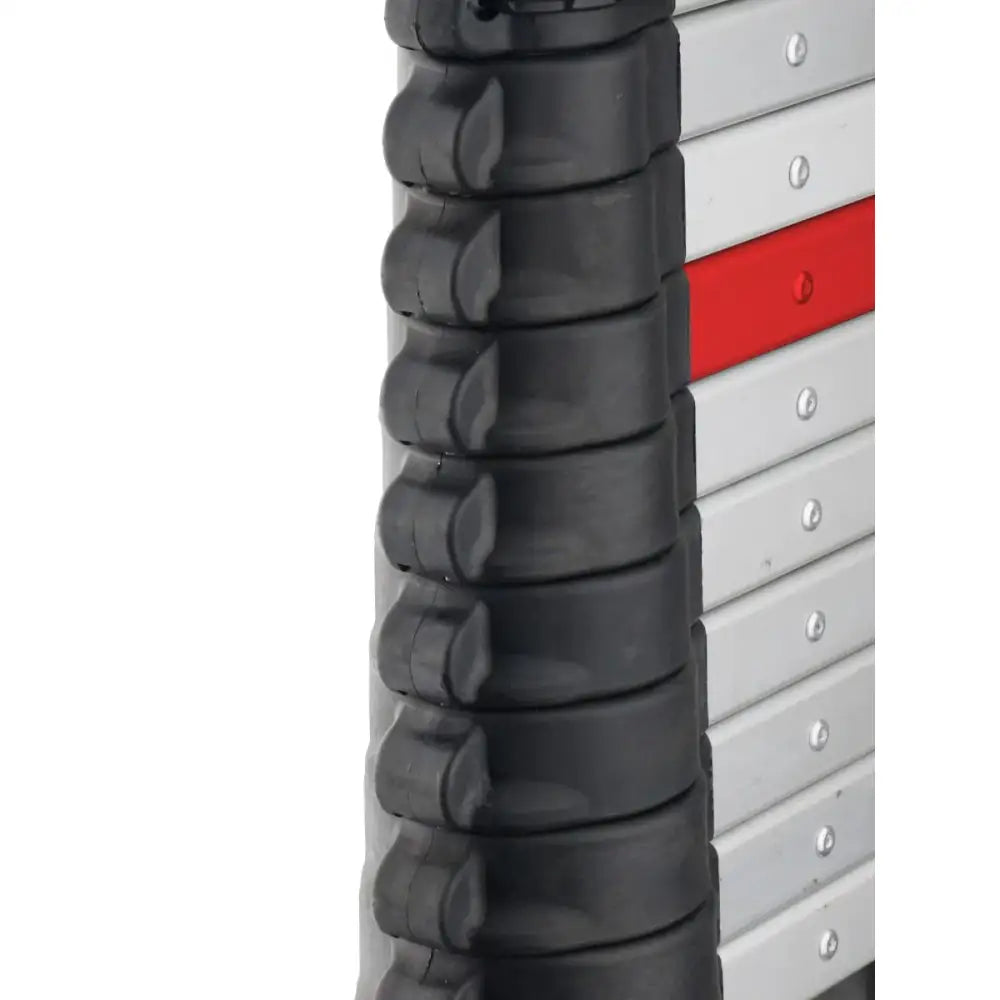 Climb-it telescopic ladder with stabiliser bar