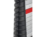 Climb-it telescopic ladder with stabiliser bar