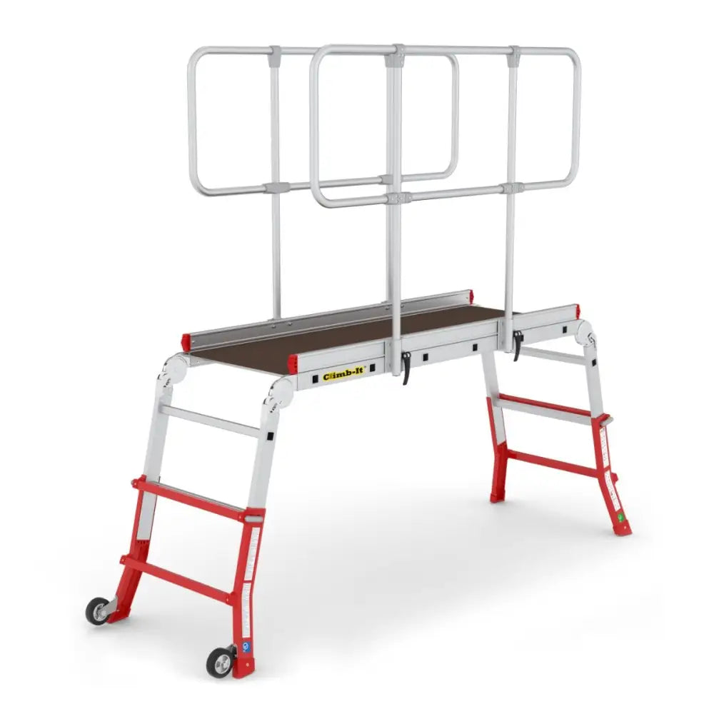 Climb-it telescopic work platform