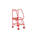 Climb-it uk domed feet steps - red