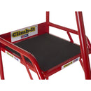 Climb-it uk domed feet steps - red