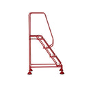 Climb-it uk domed feet steps - red