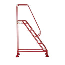 Climb-it uk domed feet steps - red