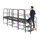 Climb-it uk platform - four platforms inline