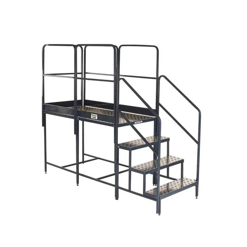 Climb-it uk platform - two platforms inline