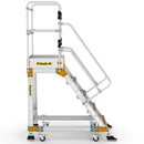 Climb-it weight reactive safety steps