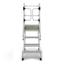 Climb-it weight reactive safety steps