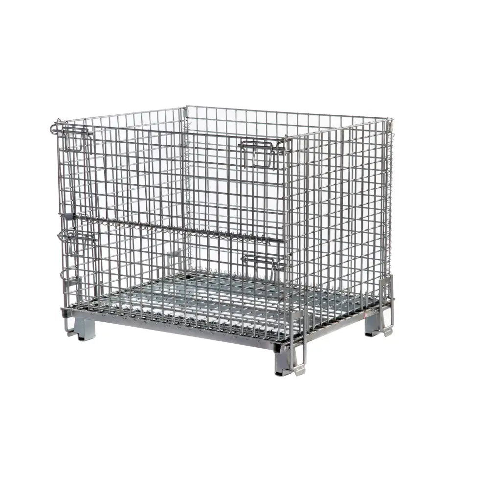 Collapsible mesh pallets